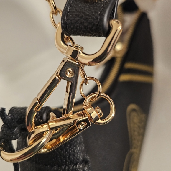 Limited Von Dutch Black and Gold Shoulder Bag  NWTs - Picture 5 of 6